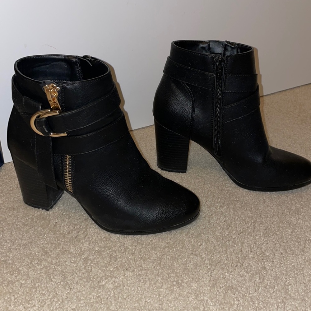 Apt.9 Black Ankle Boots